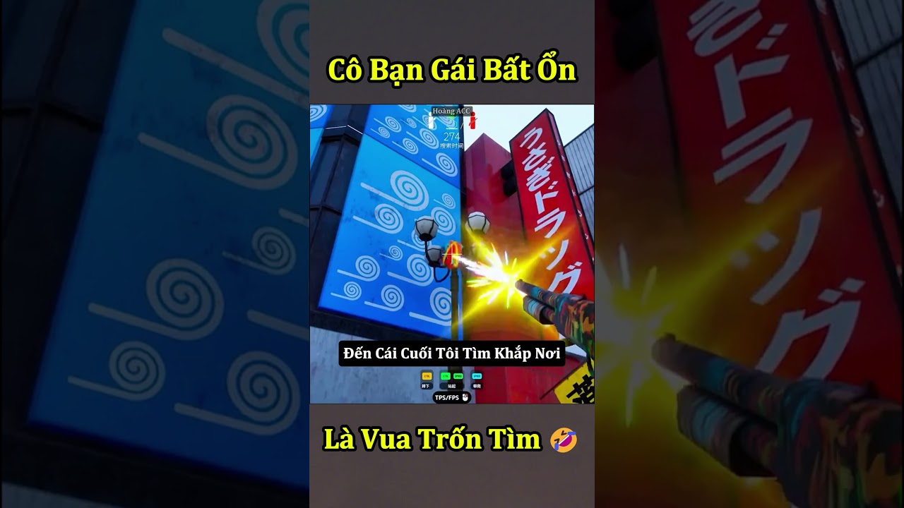 Khi Bạn Gái Tôi Là Vua Trốn Tìm Trong Game 🤣 #shorts