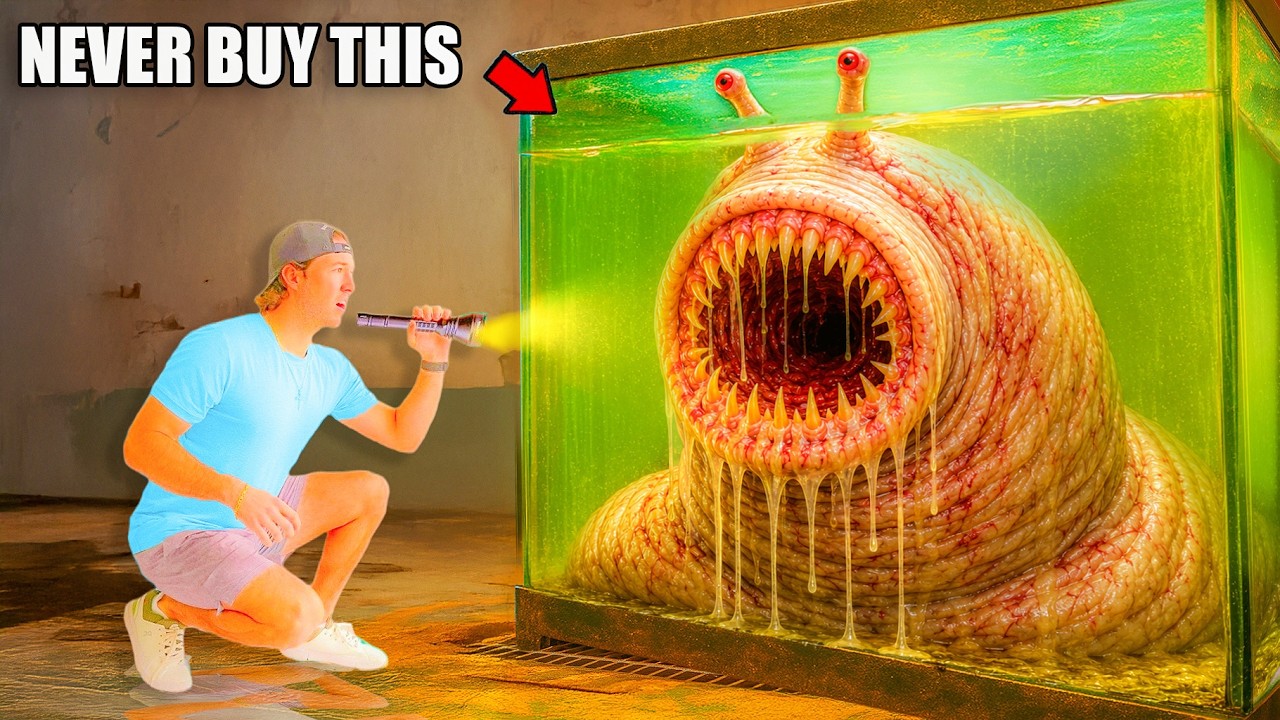 I Bought The Scariest Sea Monsters Off The Web...