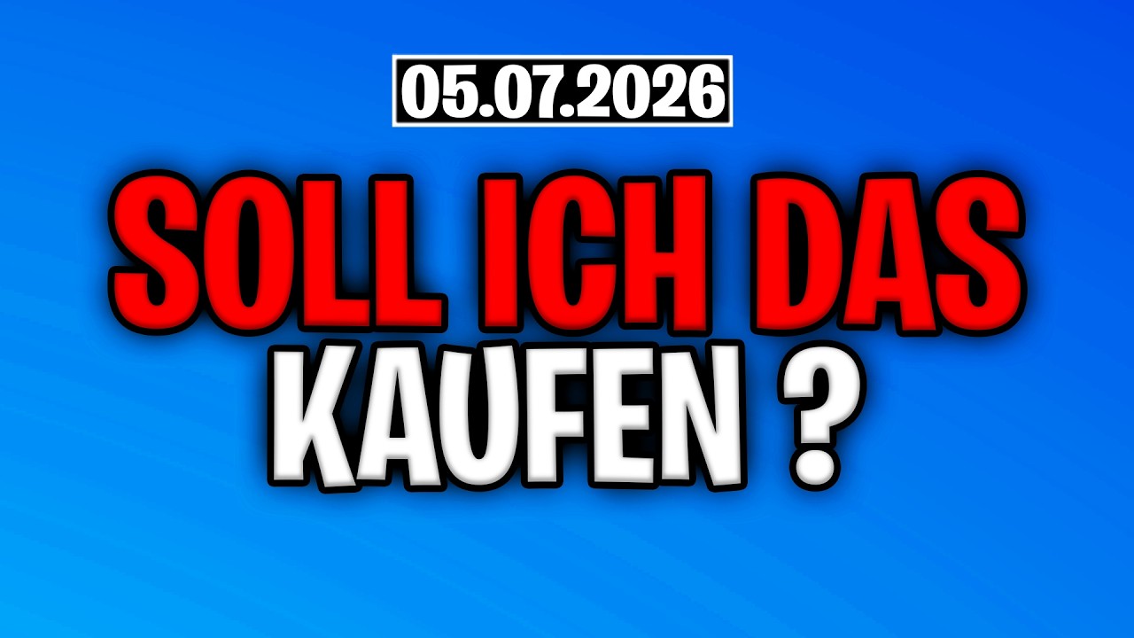 Fortnite Daily Item Shop 5.7.2026 | DAS BRAUCHEN VIELE