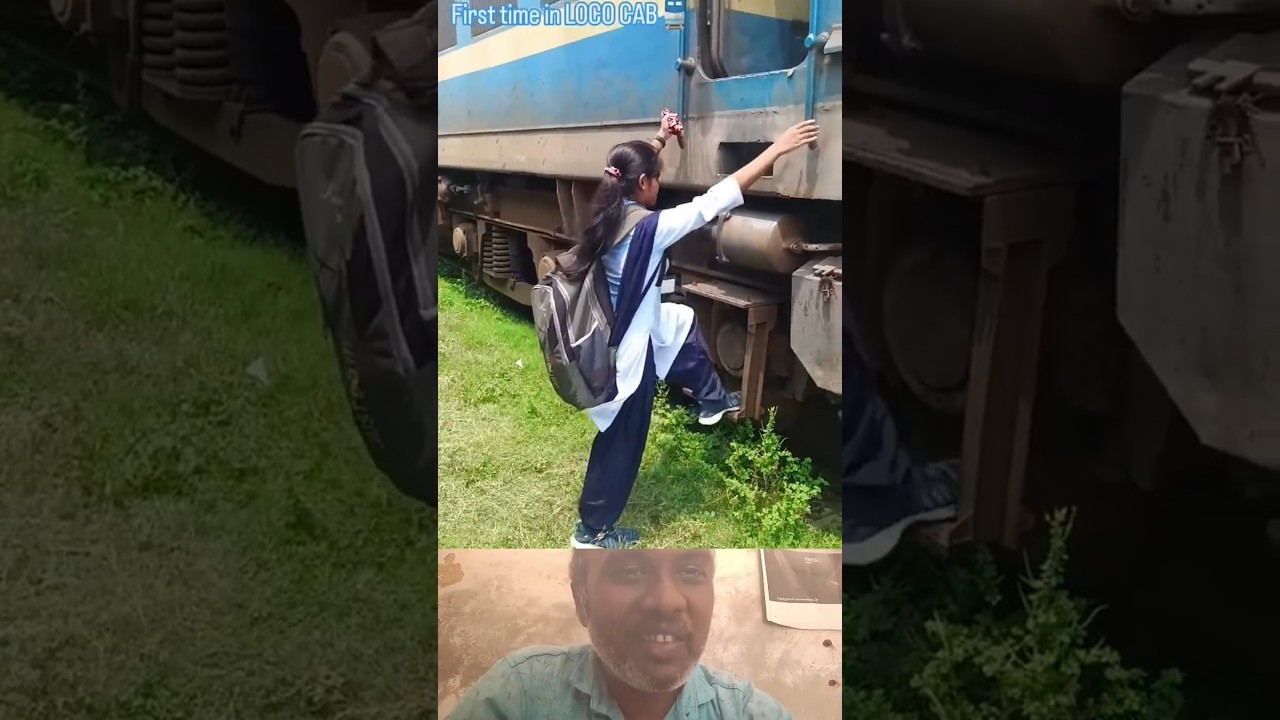 vivsyee magal train ottumar #FarmerDaughter #GirlPo #Motivation #SuccessStory #Inspiration #DreamBig