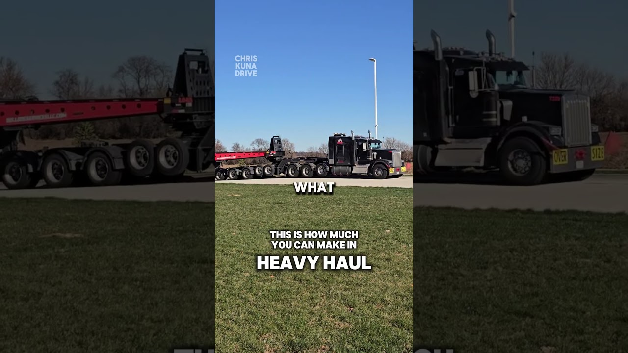 Heavy Haul drivers make this much!