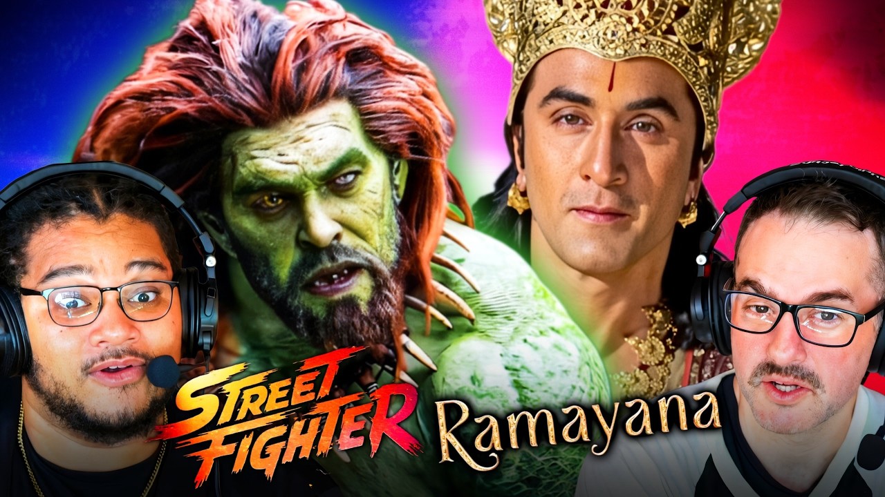 Street Fighter "Blanca Vs Ryu" & Ramayana TRAILER REACTIONS!!