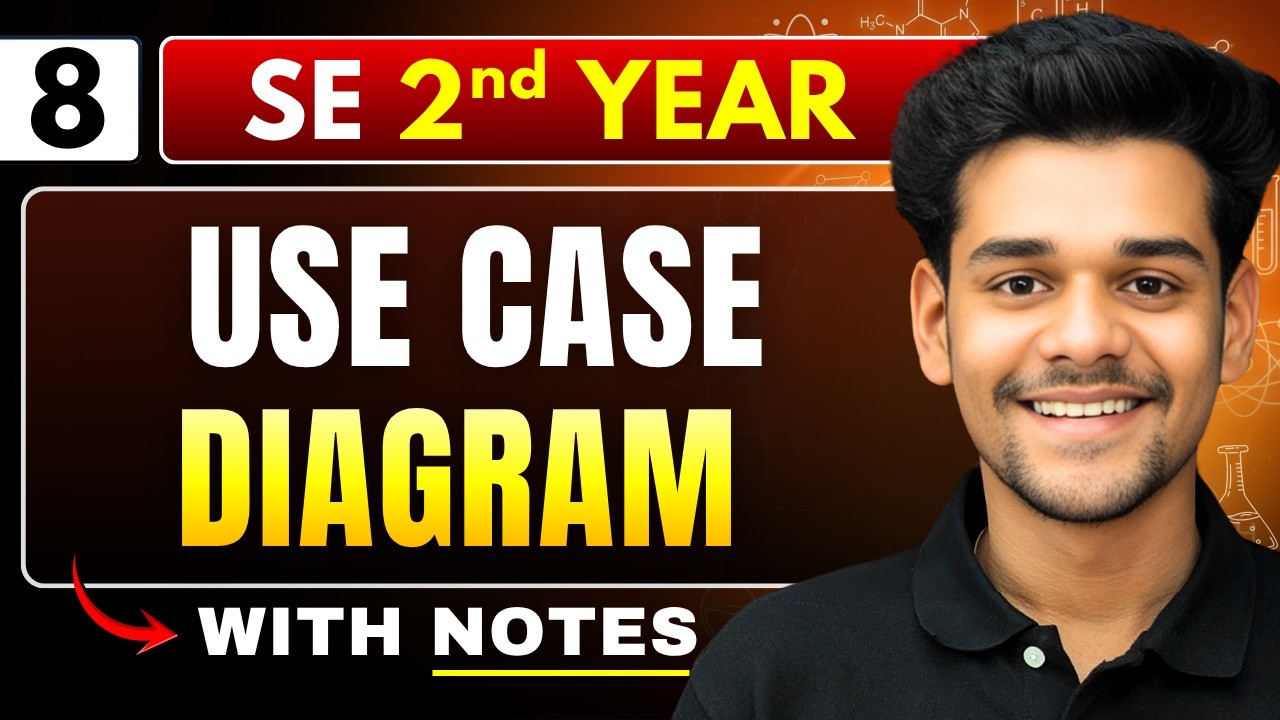 Lec 8 : Use Case Diagram | Software Engineering | BTech 2nd Year