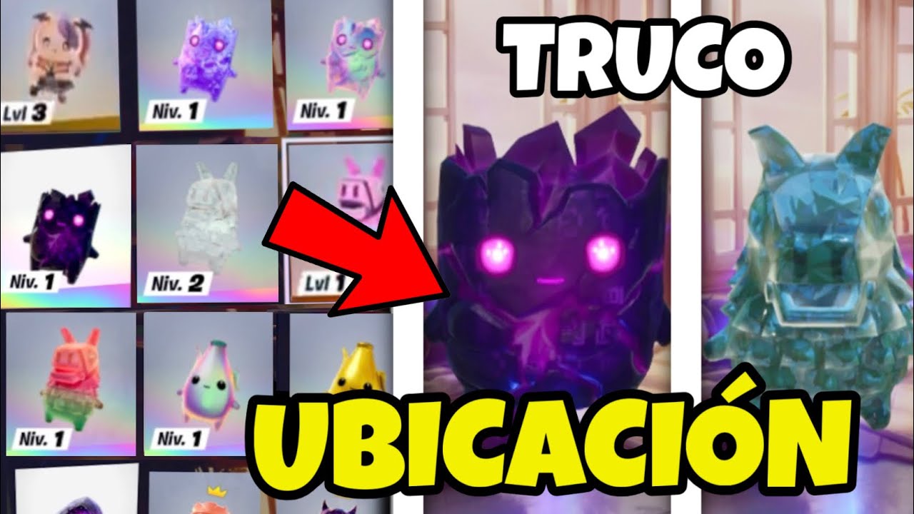 COMO CONSEGUIR TODOS LOS ESPÍRITUS RAROS EN FORTNITE! (PUNTO CERO,PATITO, LLAMAS, BANANIN) GUÍA!
