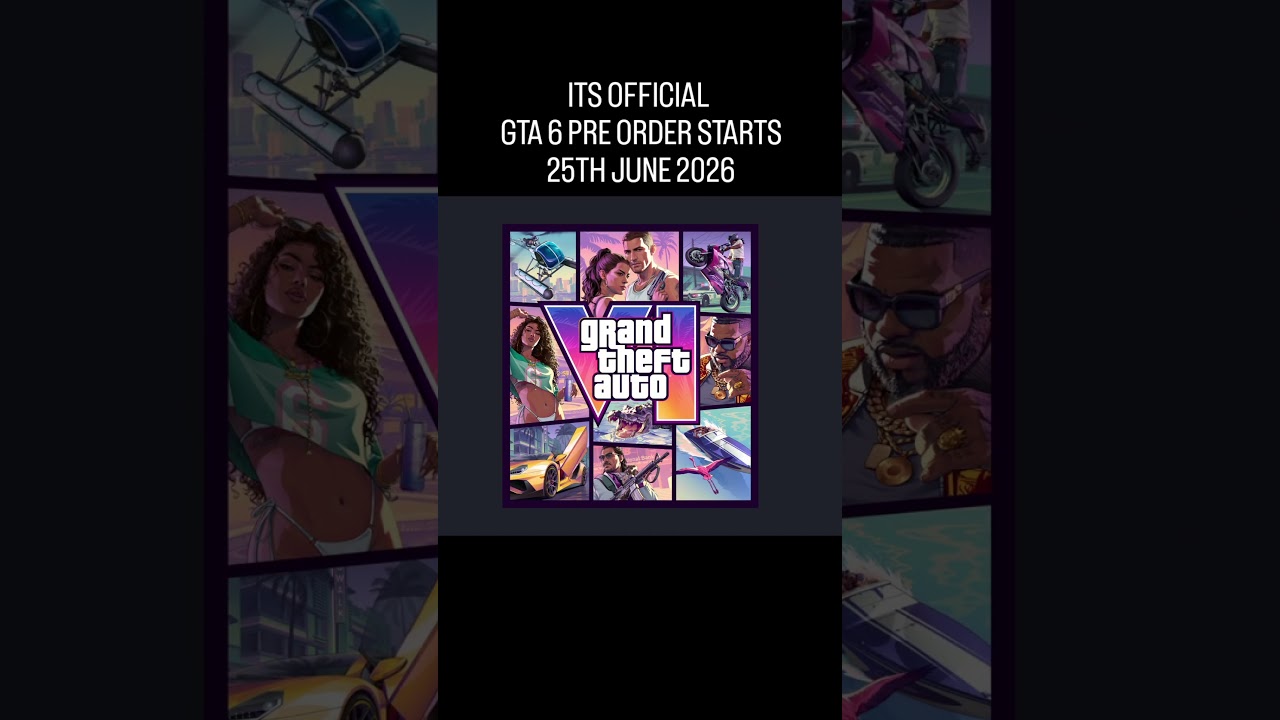 GTA 6 PRE ORDER DATE CONFIRMED🚨