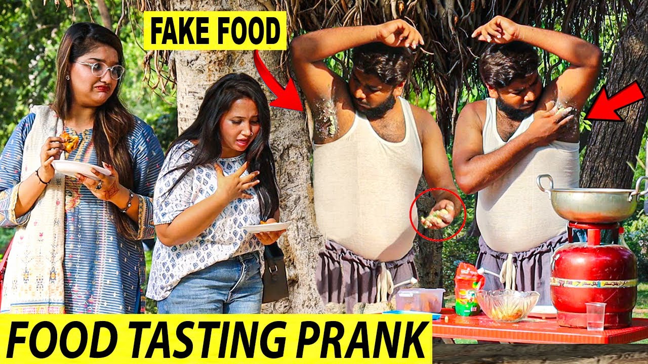 Fake Food Tasting Prank 😜@SmartiesPrankTV