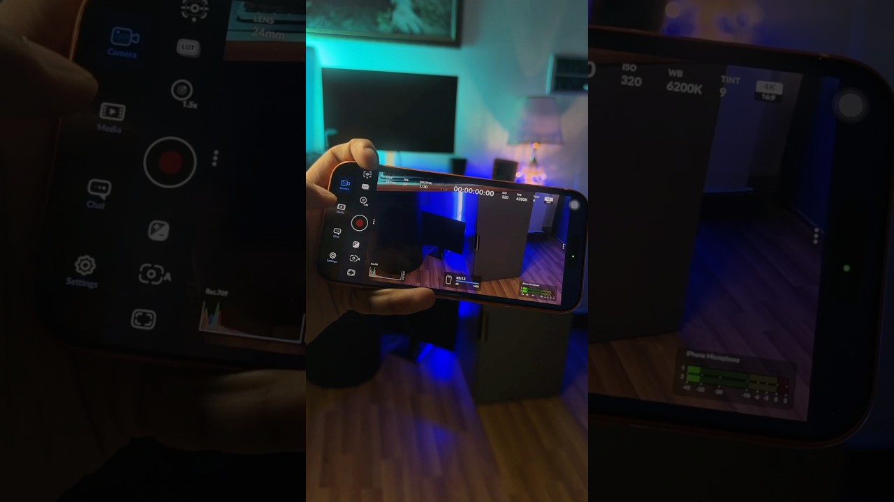 Professional Videos With  iPhone📲🔥🎥 #shorts