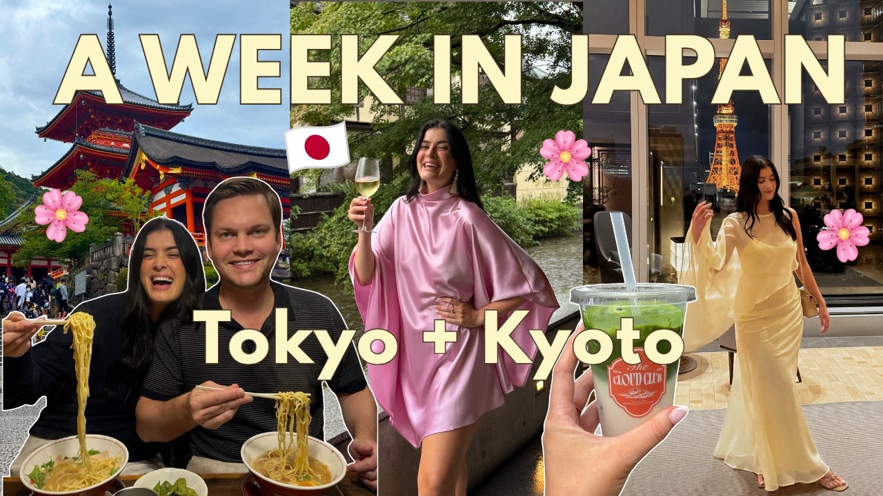 JAPAN TRAVEL VLOG ⛩️ A week in Tokyo + Kyoto 🇯🇵