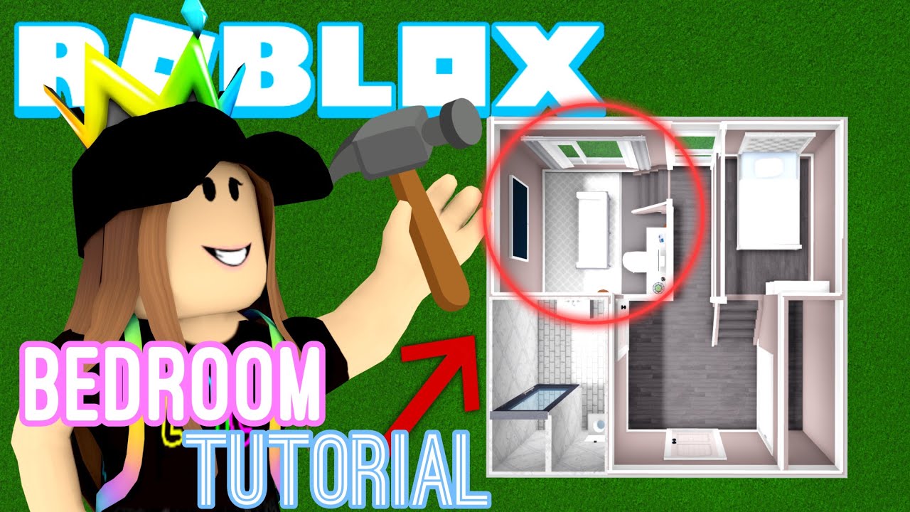 BLOXBURG BEDROOM TUTORIAL! Platform Bed and Sunken living room!