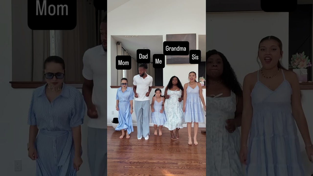 She couldn’t wait 🤣❤️ #shorts #dance #family