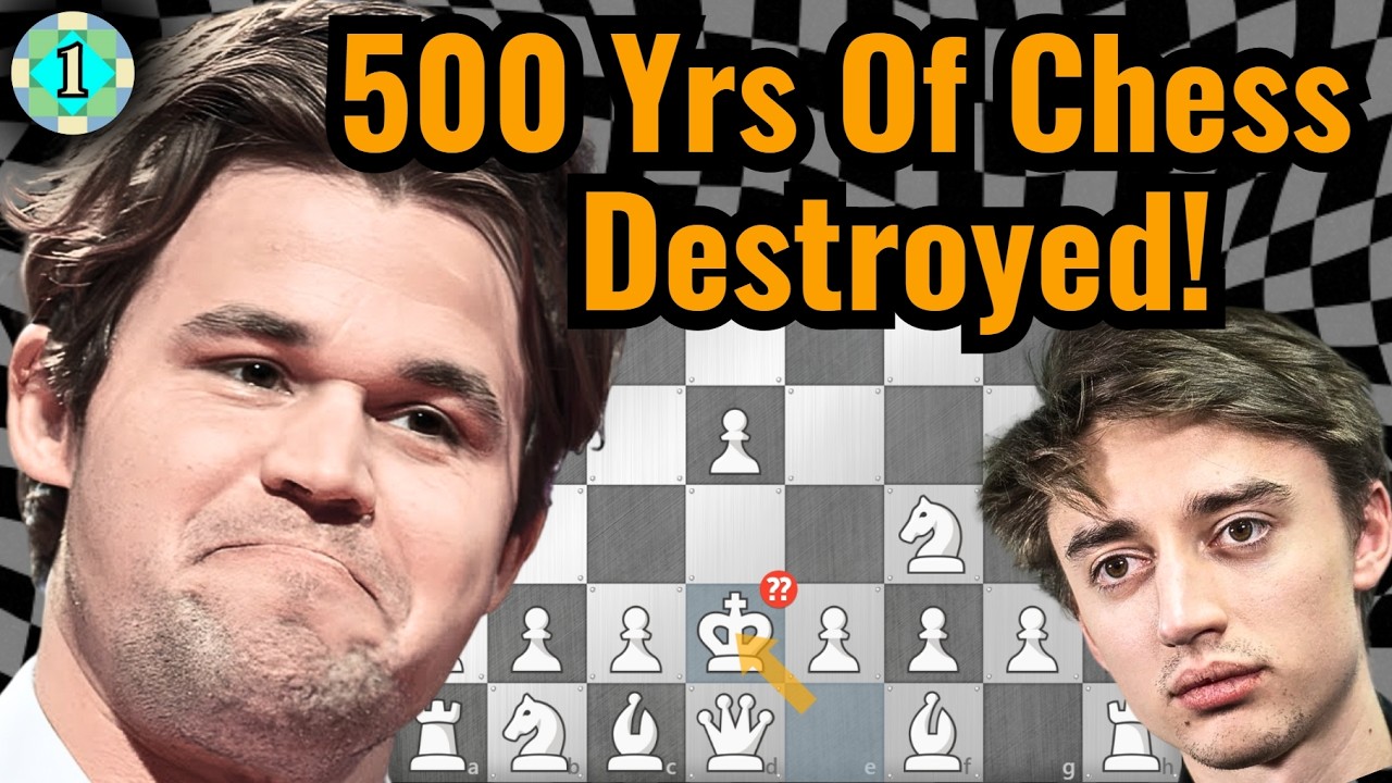 Magnus Carlsen's OUTRAGEOUS New Opening Broke 500 Years of Theory!