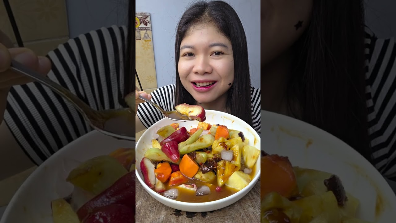 Mukbang Buah-Buahan #mukbang 
