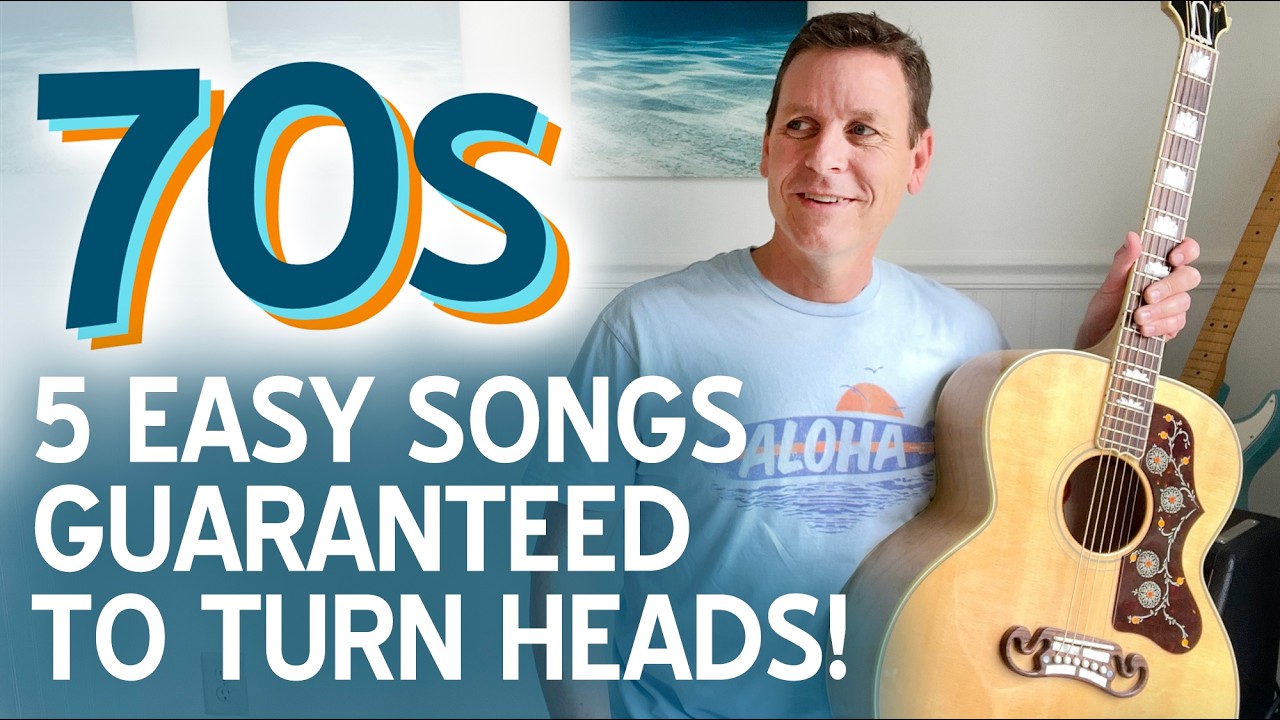 5 More EASY Strumming Guitar Songs That Make You Sound Incredible (70s Edition)