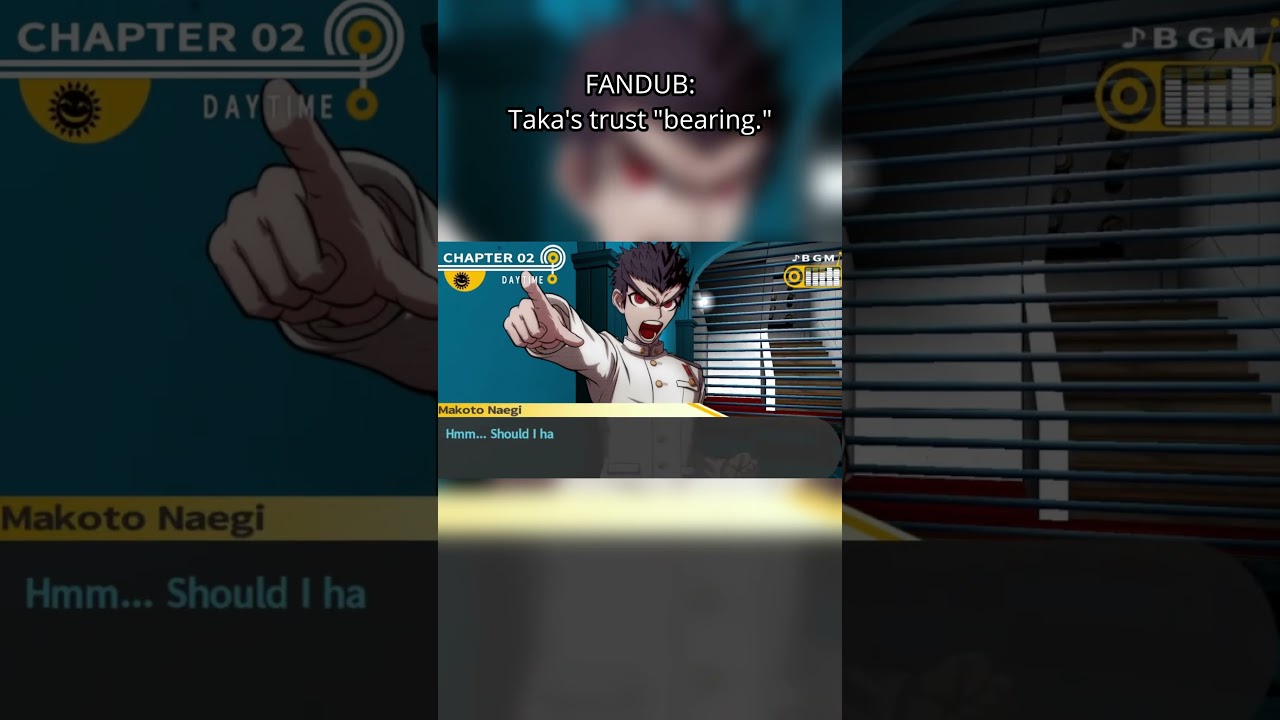 Kiyotaka's Trust "Excersise" #danganronpa #fandub