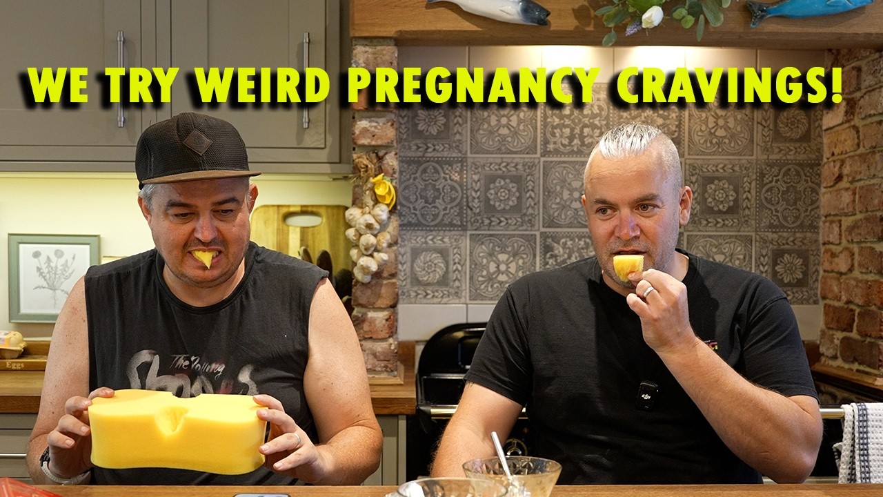 Daz And Will Try TERRIBLE Pregnancy Cravings!