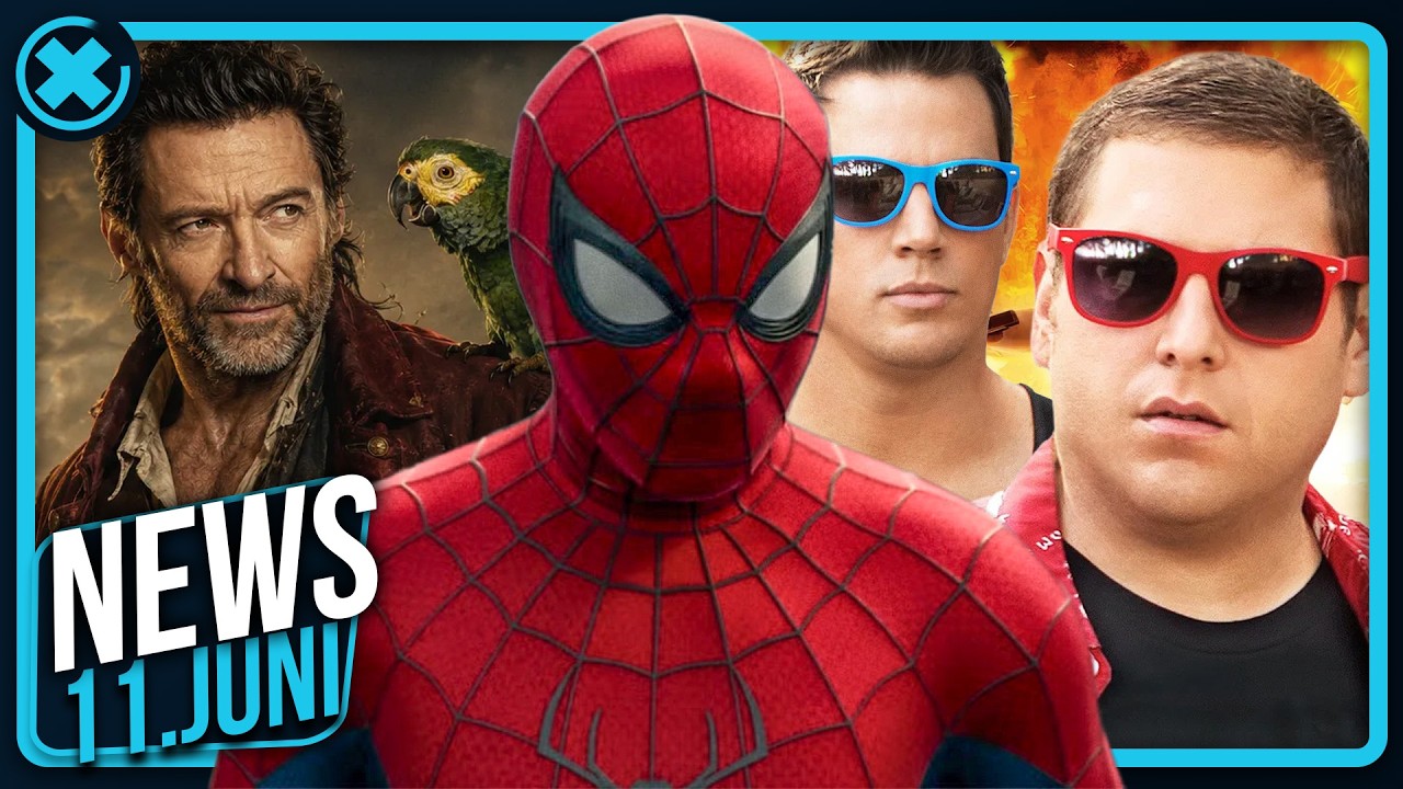 24 JUMP STREET kommt! 🎬 Hugh Jackman wird zum Pirat & Spider-Man Trailer-Leak! | Film News