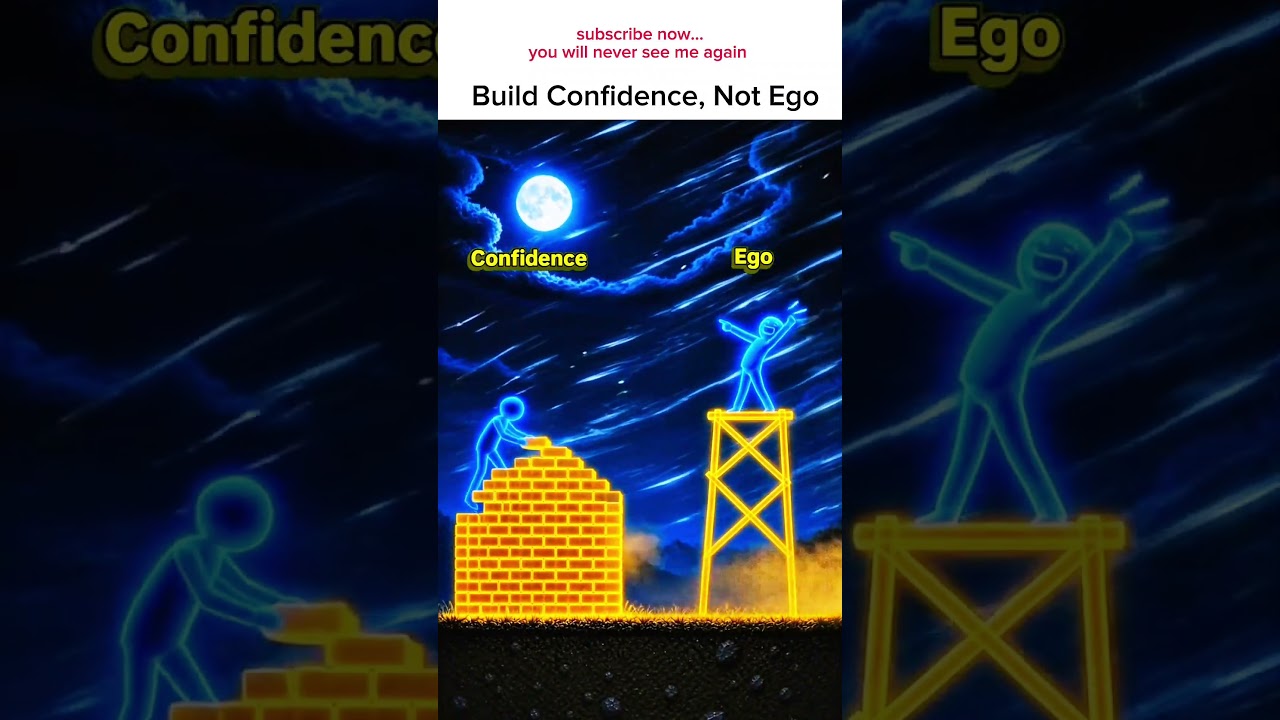 Winners Build Confidence, Losers Feed Ego#Confidence #Ego #Motivation #Success #Mindset