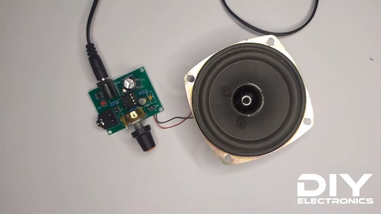 How to Make a DIY Amplifier with LM386 | DIY Electronics