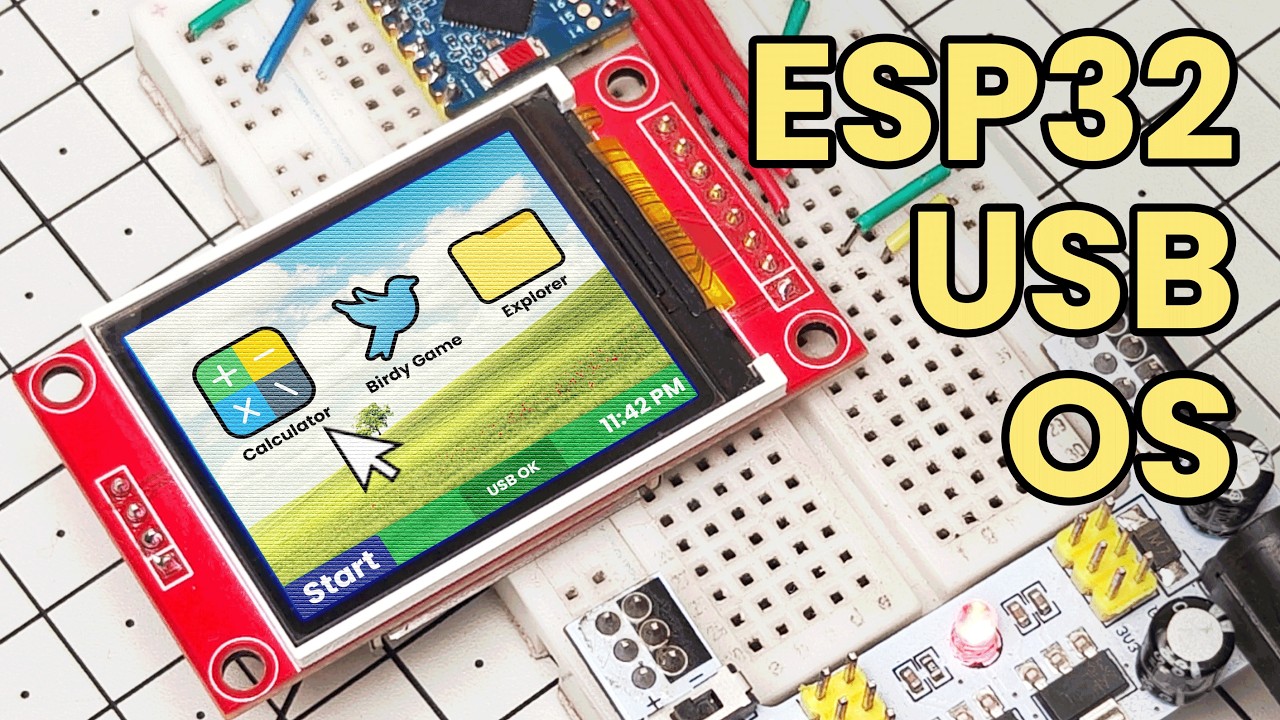 Can This ESP32 Become a Mini Computer (ESP32-S3 USB Host demos)