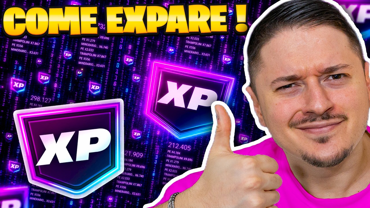 COME EXPARE & LIVELLARE VELOCEMENTE su FORTNITE (PASS BATTAGLIA COMPLETO)