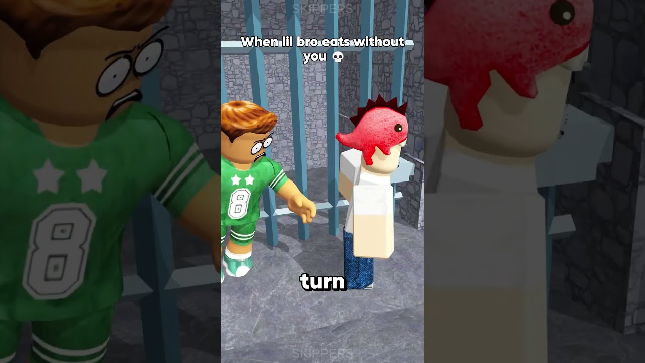 When lil bro eats without you 💀  #shorts #roblox #robloxanimation #usa