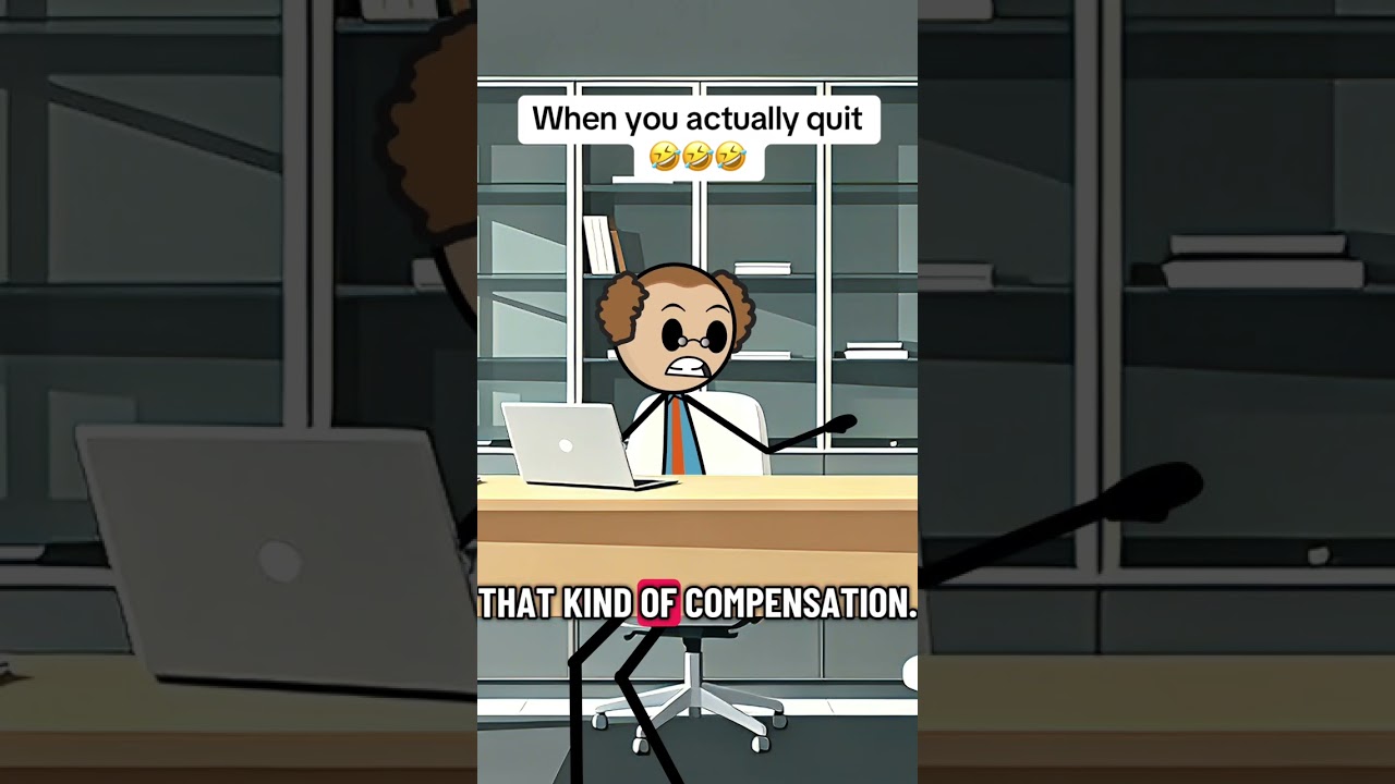 When you actually quit#funny #dramatech #drama #comedy #animation