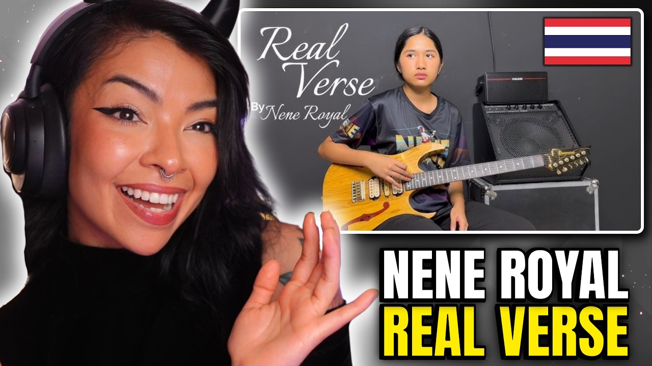 SHE WROTE THIS!!?? | FIRST TIME REACTION to 16-Year-Old Nene Royal - Real Verse