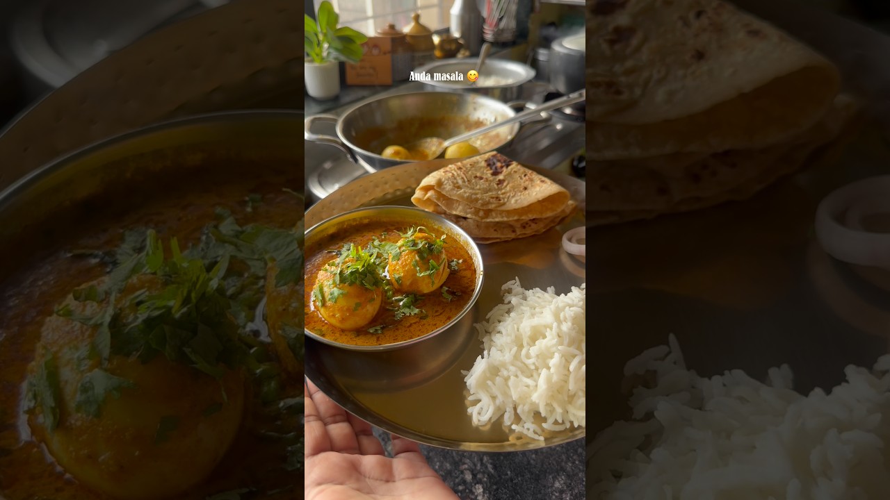 Anda curry ❤️✨🥚 / easy and healthy recipes #ytshorts #healthyrecipes #andacurry #food #viral