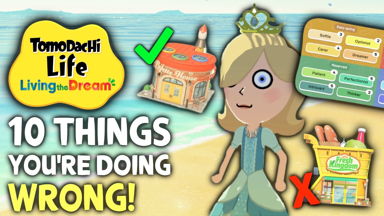 Everyone Makes These 10 MISTAKES in Tomodachi Life: Living The Dream