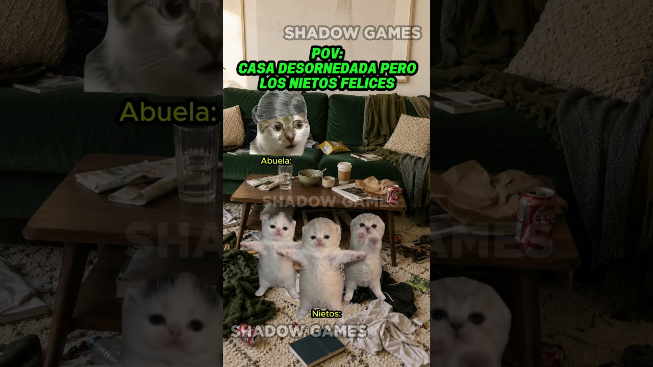 Casa desordenada pero nietos felices #storytime #humor #funny