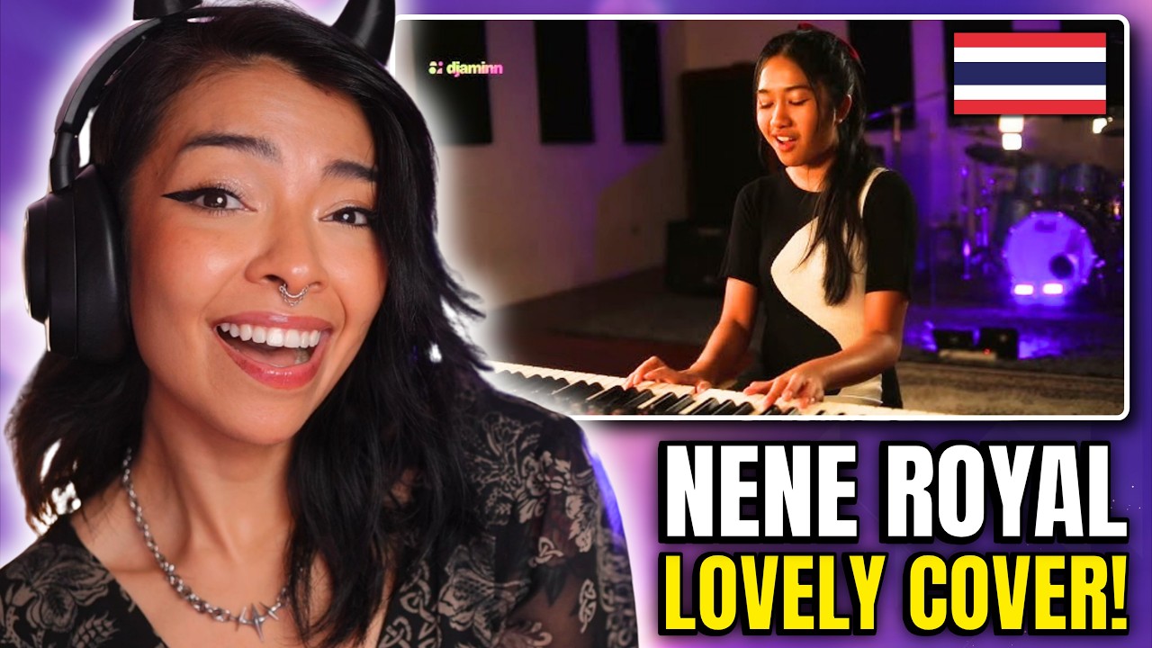 SHE PLAYS PIANO!? | 16-Year-Old Nene Royal Lovely Billie Eilish Cover | REACTION