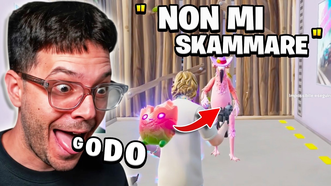lo *SKAMMO* per uno SPIRITELLO [CI RIMANE MALE] su FORTNITE