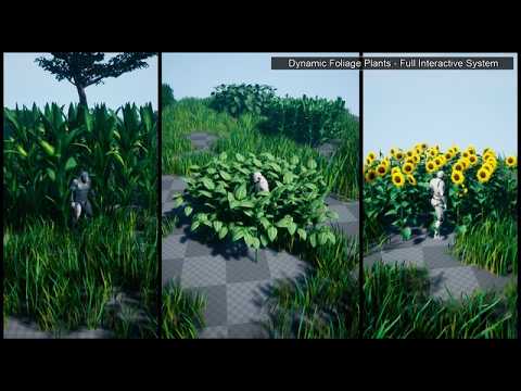 Unreal Engine 5-də Bitki Örtüyü Üçün Dinamik Hərəkət Sistemi