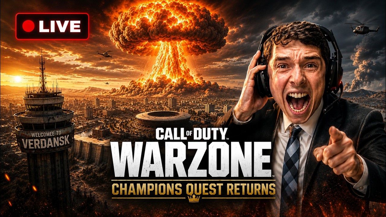 Elite Warzone Broadcaster | Champions Quest RETURNS