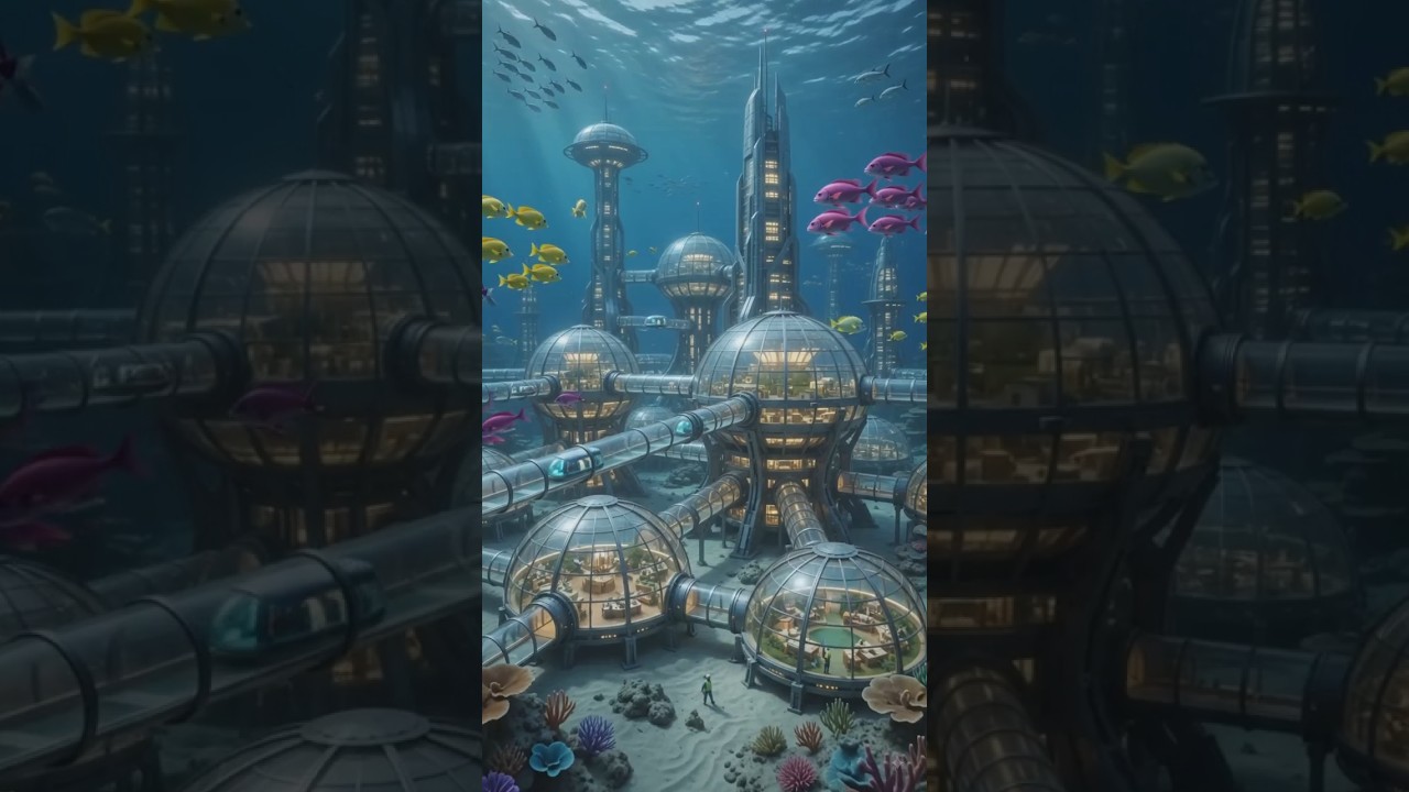 Underwater Glass City