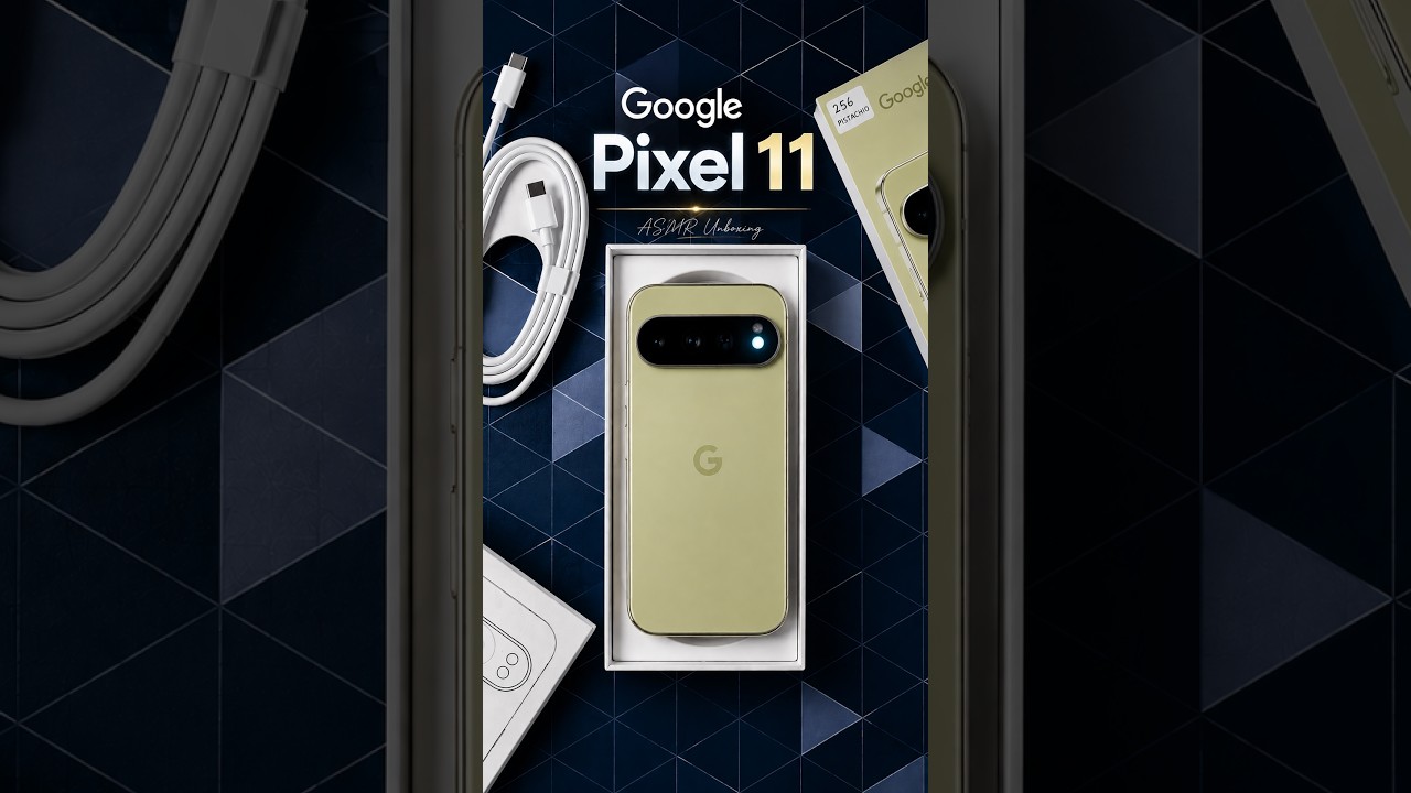 Google Pixel 11 Pistachio *ASMR* Unboxing ❇️✨