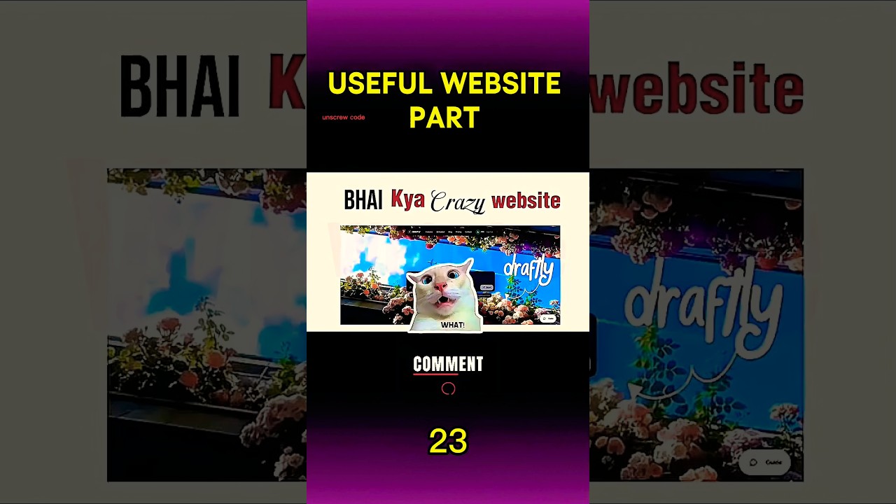 useful website part 23🔥.#shorts #aiwebsites #aivideo #aivideogeneratorfree #usefulwebsites