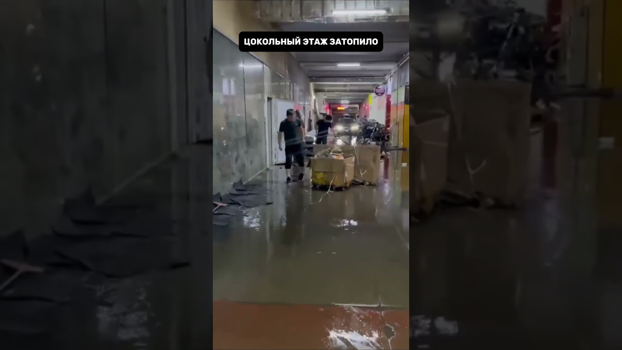 Подвал затопило водой #shorts #flood #disaster