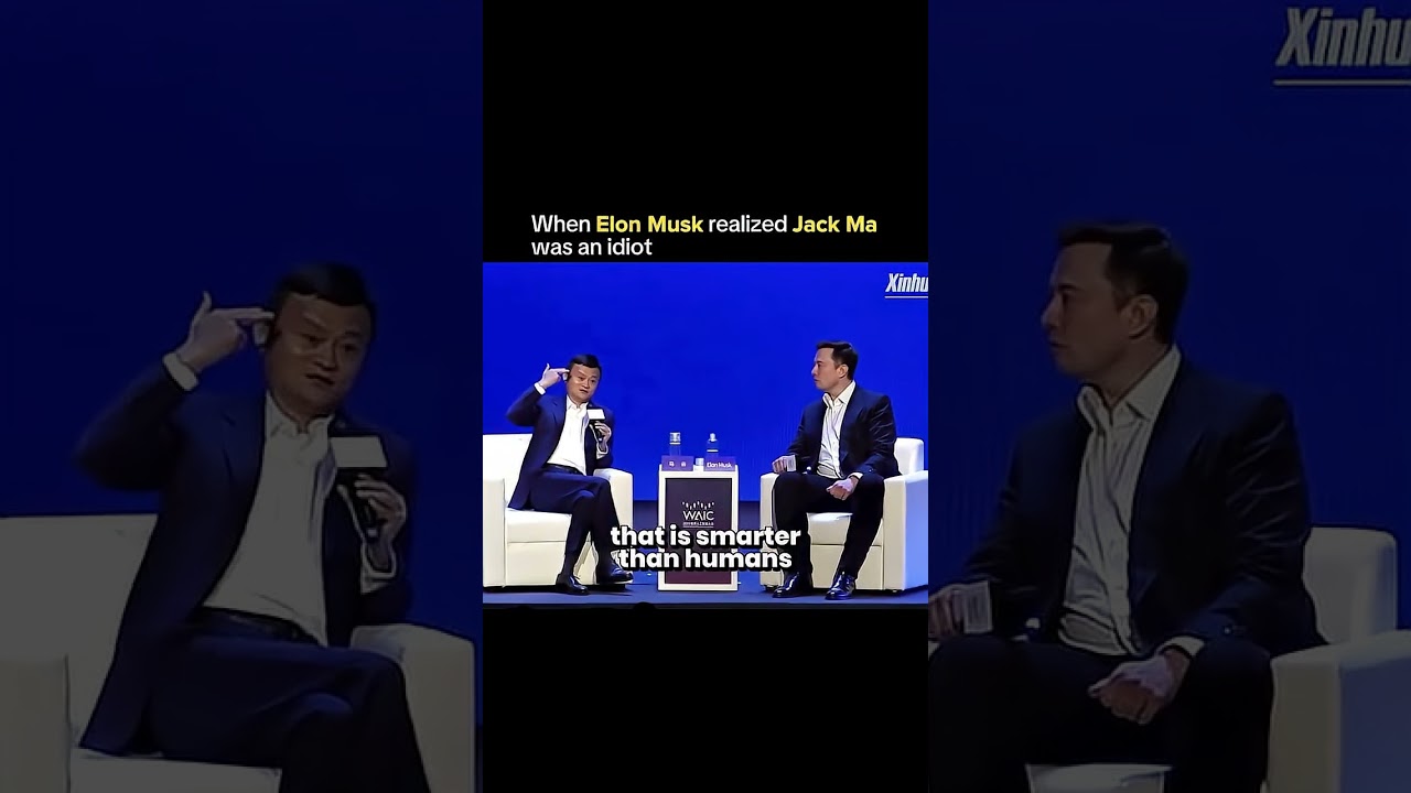 When Elon Musk Disagreed With Jack Ma… Everyone Was ShockedElonMusk#JackMa#Tesla#Billionaire#Success