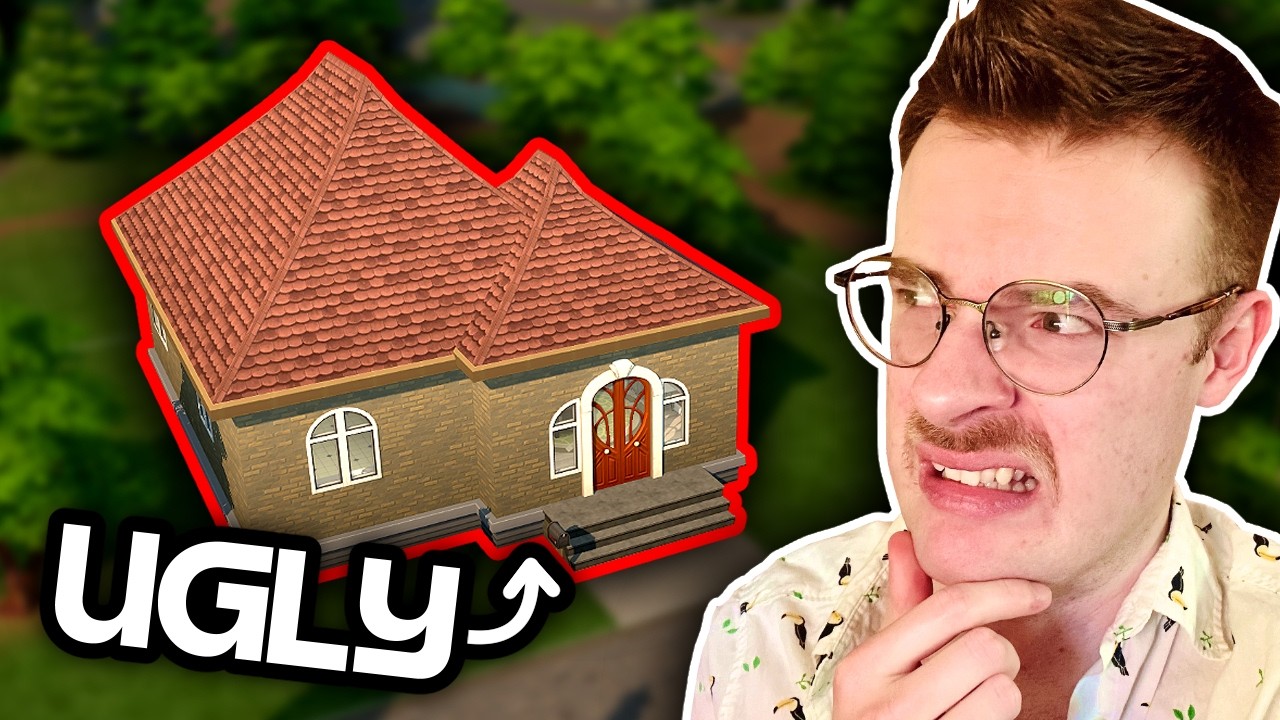 fixing The Sims 4 Realm of Magic's UGLY starter home