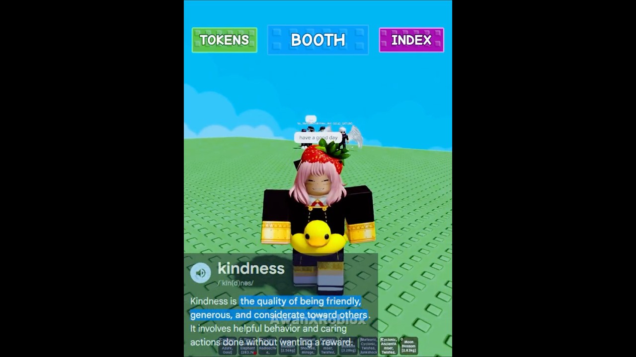 Kindness #roblox #growagarden
