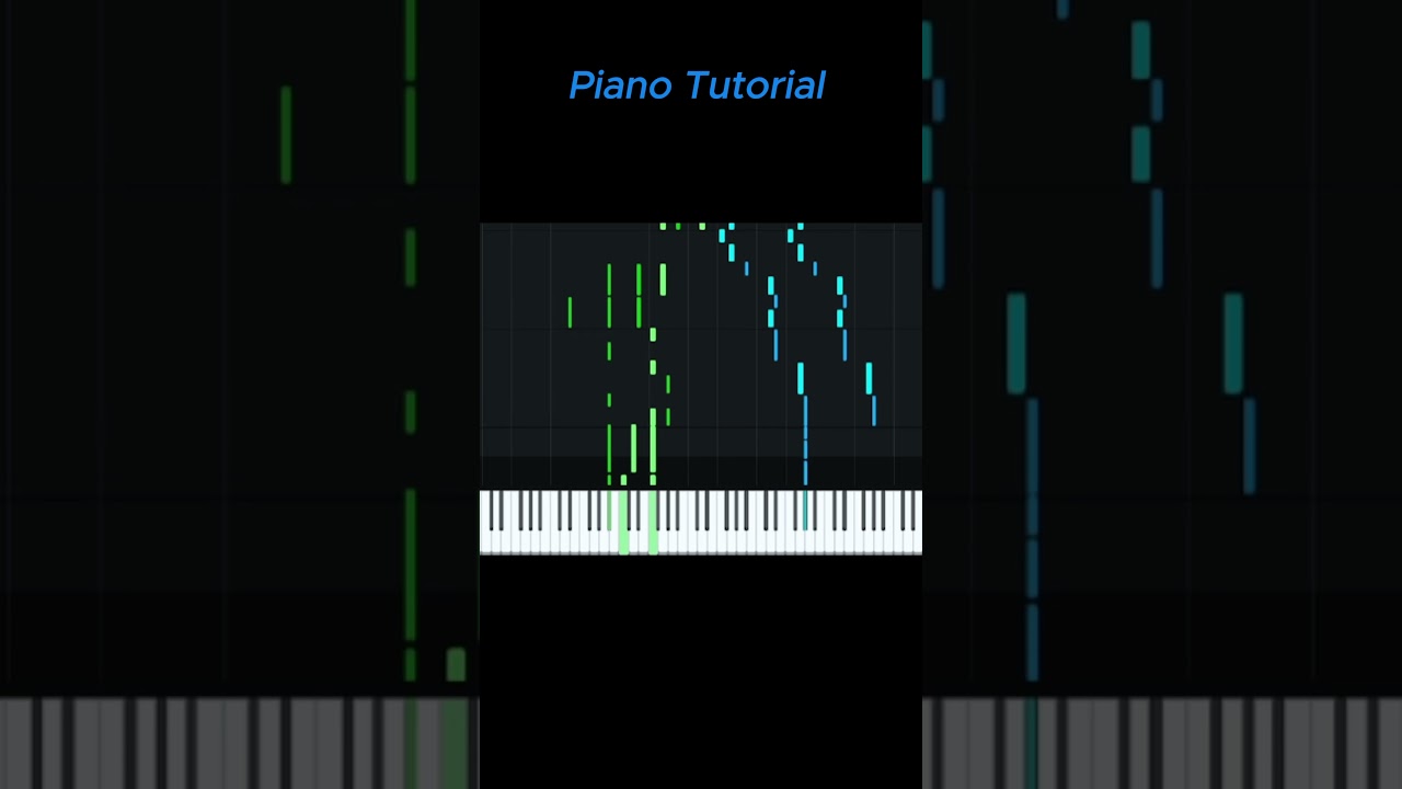 Pasilyo Sunkissed Lola Piano Tutorial  #pianofacil #pianofacile #easypiano #shortspiano