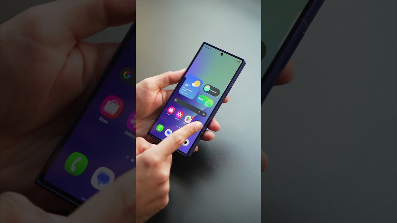 Unboxing Galaxy Z fold 7 قتح علبة زد فولد ٧