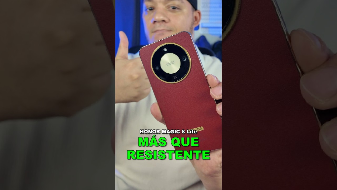 💪🏻El HONOR MAGIC 8 Lite es mas que RESISTENCIA