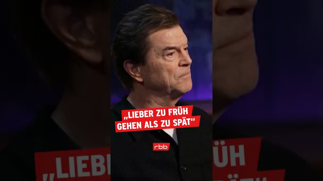 Campino über das Karriere-Ende | ganzes Interview auf unserem Kanal