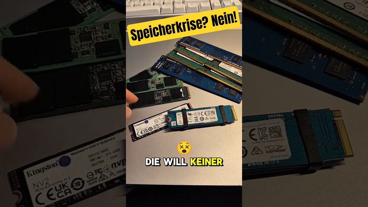 Die Speicherkrise ist eigentlich Schuld der VERKÄUFER!! #TECH #MEMORY #PC