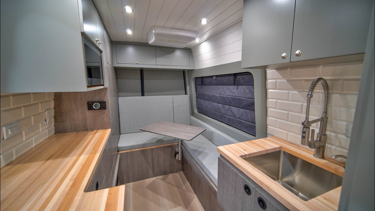 Sprinter Van Conversion Tour - Walk Through