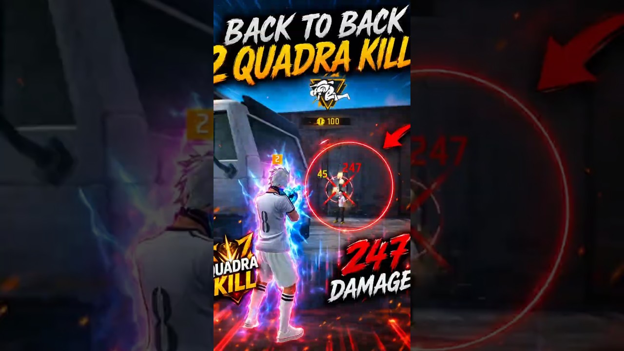 😱 2 QUADRA KILL IN ONE MATCH 😳 Enemy Got Destroyed! 💀