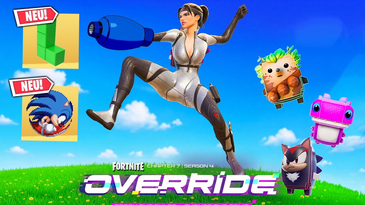 ENDLICH 😍 Das ist die KOMPLETTE Fortnite Season 4 - Alle Battlepass Skins, Showdown und Gratis Items