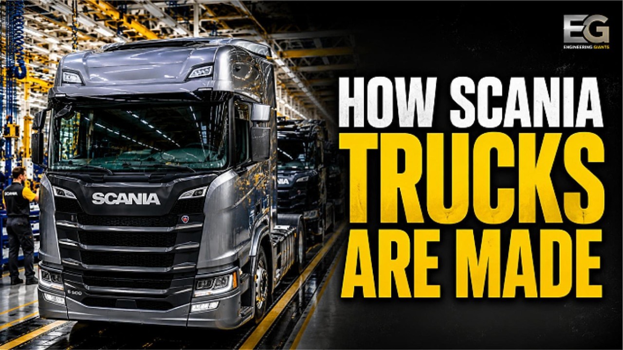 How Scania Trucks Are Made | Inside the World's Largest Truck Factory